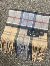 Barbour scarf plaid for sale  HENLEY-IN-ARDEN