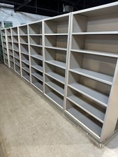 Metal bookcase gray for sale  Cleveland