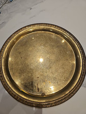Tablett deco goldfarbenen gebraucht kaufen  Hamburg