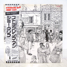 JIMMY CLIFF / STRUGGLING MAN JAPAN ISSUE LP W/OBI, INSERT comprar usado  Enviando para Brazil