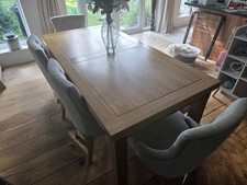 Extendable wooden dining for sale  ELLESMERE PORT