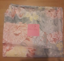 Gardinenstoff blumen pastell gebraucht kaufen  Laudenbach