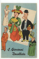 Cartolina giovanni decollato usato  Italia