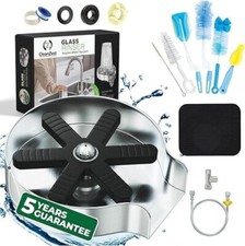 CleanZest 304SUS enxaguador de vidro de aço inoxidável para pia nova caixa aberta, usado comprar usado  Enviando para Brazil