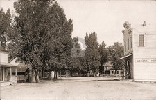 Cartão postal foto Covelo CA California Street Scene 1900s RPPC CÓPIA comprar usado  Enviando para Brazil