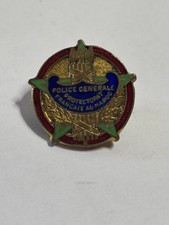 Insigne police generale d'occasion Insigne police generale d'occasion  Valence