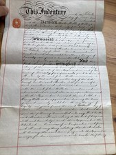 1903 indenture albert for sale  IPSWICH