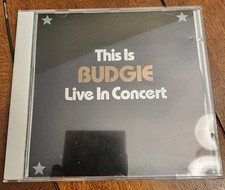 Budgie live concert for sale  Ogden