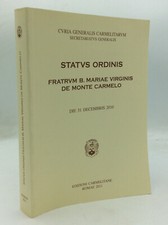 STATUS ORDINIS FRATRUM B. MARIAE VIRGINIS DE MONTE CARMELO - 2011 - Latin comprar usado  Enviando para Brazil