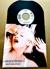 MADONNA BEDTIME STORY 7" US VINYL 45 - FREE CUSTOM PIC SLEEVE comprar usado  Enviando para Brazil