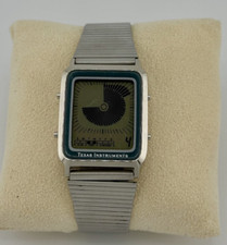 RARO Reloj Analógico Para Hombre Texas Instruments STARBURST De Colección Funciona Batería Nueva segunda mano  Embacar hacia Mexico