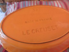 Vintage creuset plat d'occasion  Commentry