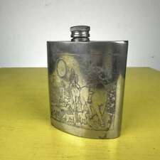 Fiaschetta vintage metallo usato  Ferrara