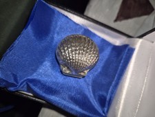 Silver toned shell for sale  PEMBROKE DOCK