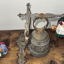 Vintage brass bell for sale  MERTHYR TYDFIL