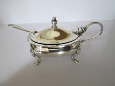 Silver mustard pot for sale  NORTHAMPTON