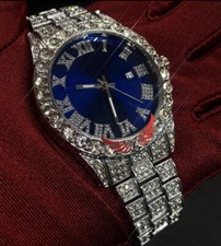 Mens iced blue for sale  NOTTINGHAM