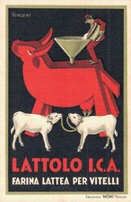 Pubblicità lattolo i.c.a. usato  Asti