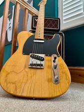 Fender telecaster black for sale  CHESTER