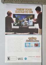 Pokemon Battle Revolution anúncio impresso RARO comprar usado Pokemon Battle Revolution anúncio impresso RARO comprar usado  Enviando para Brazil