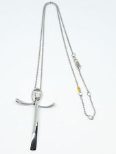 Collana oro bianco usato  Italia