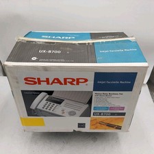 Máquina de fax Sharp UX-B700 jato de tinta empresarial grande capacidade fac-símile segura comprar usado  Enviando para Brazil