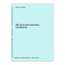 Frau griechen großdruck gebraucht kaufen  Buttenwiesen