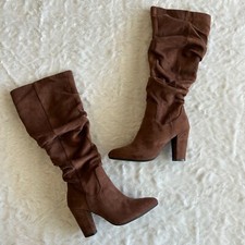 Brown suede knee for sale  Madera