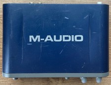 Interface de gravação digital M-Audio Fast Track Pro - Sem fonte de alimentação - Liga, usado comprar usado  Enviando para Brazil