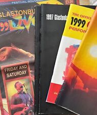 Glastonbury festival official for sale  BARNSTAPLE