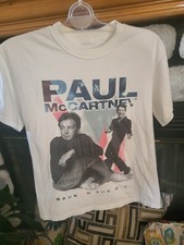 Camisa Paul McCartney Vintage Tour 2002 sem etiqueta média  comprar usado  Enviando para Brazil