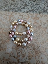 Perlen kette gold gebraucht kaufen  Schwetzingen