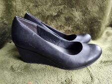 Women black wedge for sale  Troy