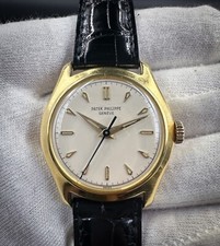 1953 Patek Philippe 2533 Calatrava ouro 18k cal. 27 SC com extrato de arquivo, usado comprar usado  Enviando para Brazil