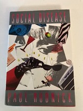 Social Disease by Paul Rudnick (1986, Hardcover) 1st Printing w/Protective Cover comprar usado  Enviando para Brazil