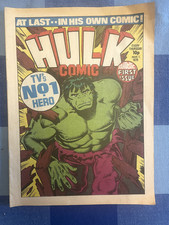 Marvel comics hulk for sale  BEDLINGTON