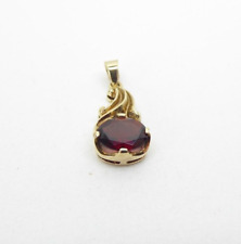 9ct gold garnet for sale  COLWYN BAY