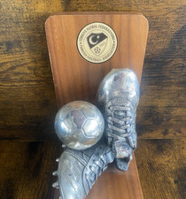 Troféu Turco FA – Botas de Prata e Futebol - Presente para Delegado da UEFA - Raro comprar usado  Enviando para Brazil