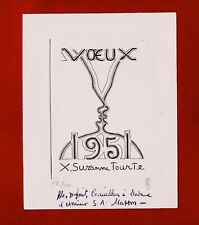 Et21 lithographie carte d'occasion Et21 lithographie carte d'occasion  Bordeaux-