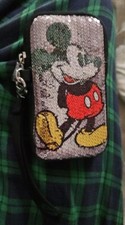 Usado, Capa telefone com lantejoulas Disney Mickey Mouse!! comprar usado  Enviando para Brazil