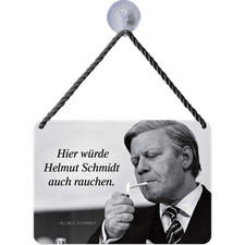 Blechschild helmut schmidt gebraucht kaufen  Berlin