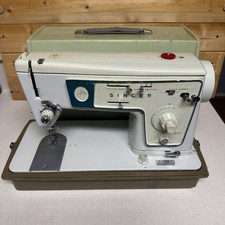 VINTAGE CLÁSSICO CANTORA ESPECIAL ZIG ZAG MODELO 466 MÁQUINA DE COSTURA COM PEDAL Funciona comprar usado  Enviando para Brazil