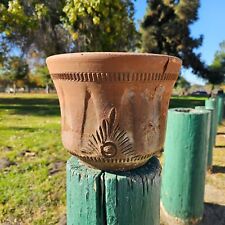 Rustic clay flower for sale  South El Monte