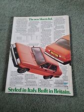 Morris ital advert for sale  Shipping to Ireland