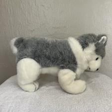 TY Classic TIMBER the Siberian Husky Cachorro Filhote de Pelúcia 1993 Bicho de Pelúcia 15" comprar usado  Enviando para Brazil
