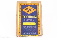 Usado, Placas de filme fotográfico Agfa Isochrom Platten 13x18 cm LOOK V26 comprar usado  Enviando para Brazil
