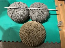 Sitzkissen pouf textil gebraucht kaufen  Waldsassen