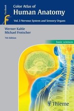 Color Atlas of Human Anatomy, Vol. 3: Nervous System and Sensory Organs, usado comprar usado  Enviando para Brazil