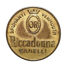 Gettone riccadonna canelli usato  Aosta