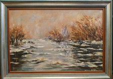 Quadro olio tela usato  Firenze